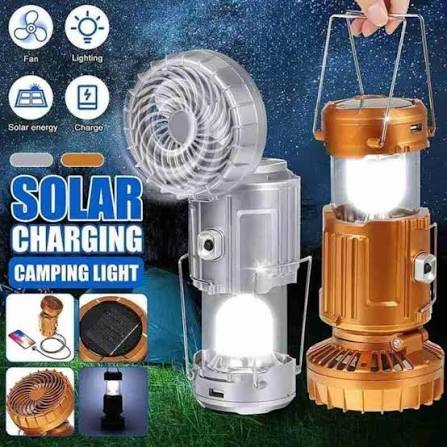 camping light & fan